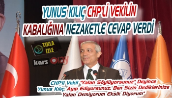 Yunus Kılıç İle CHP’li Vekil Arasında Gergin Anlar