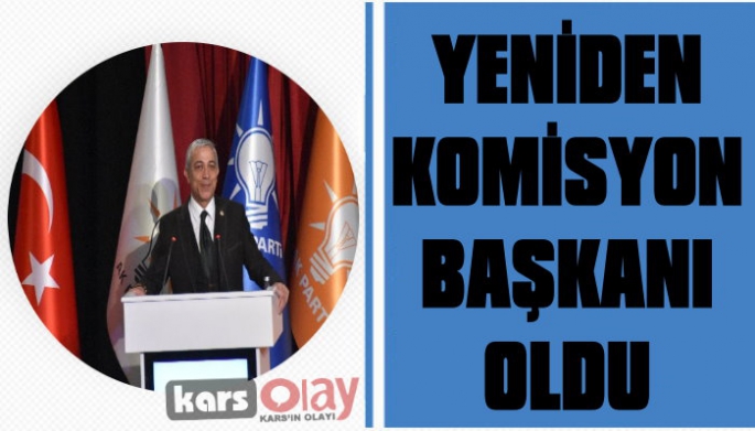 Yunus Kılıç Yeniden Komisyon Başkanı Oldu