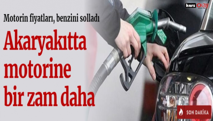 Zamların  Freni Patladı, Motorin'e Bir Zam Daha!