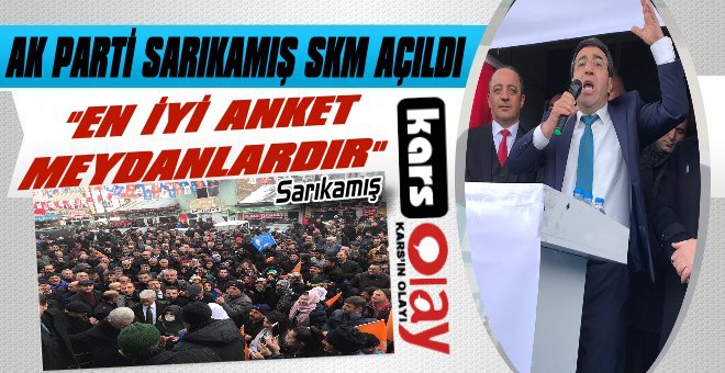 AK Parti Sarıkamış Seçim Koordinasyon Merkezi Açıldı